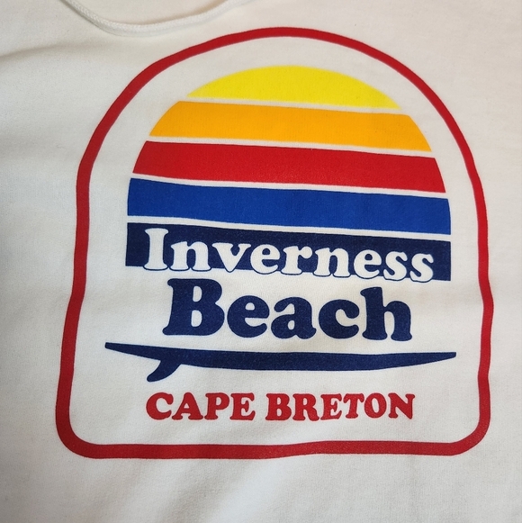 Inverness Beach Cape Breton Surfer Hoodie Sweatshirt Men's Size S Fits Women's L - Picture 12 of 16